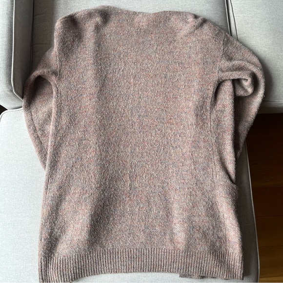 ARITZIA | Wilfred Free Aronson Wool Blend Open Cardigan in Speckled Rose Pink S - Picture 14 of 16